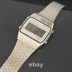 Seiko numérique à quartz vintage 1979 old school boîte originale et manuel A159-4000