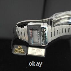Seiko numérique vintage 1981 C439-5010 calculatrice LH001 ultra rare pour réparations