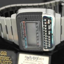 Seiko numérique vintage 1981 C439-5010 calculatrice LH001 ultra rare pour réparations