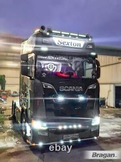 Sous pare-chocs + LEDs x11 pour s'adapter au camion Scania New Generation R S 2017+ Chrome