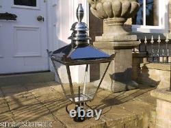 Style Antique Victoria Lanterne En Acier Inoxydable Lampe Post Top 3032