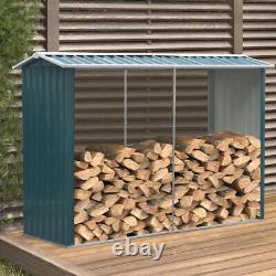 Support en métal pour le rangement des bûches de bois de chauffage en acier inoxydable