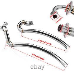 Système d'échappement Shortshots Staggered pour Yamaha V Star 1100 XVS1100
