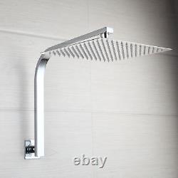 Système de pomme de douche en acier inoxydable Set de douche de pluie avec robinets et douchette