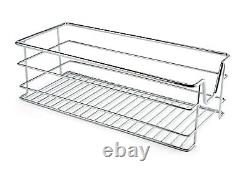 Tirez les paniers de rangement en fil du placard de cuisine garde-manger 300 400 500 600 800 900mm