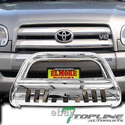Topline Pour 1999-2006 Tundra/sequoia Bull Bar Bumper Grille Guard Stainless