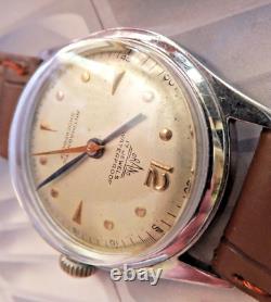 Une superbe montre pour homme Orano des années 1950 à 17 rubis gardant l'heure