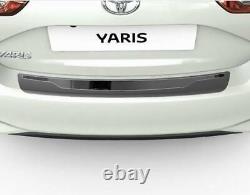 Véritable Yaris 2017-20 Plaque de protection de pare-chocs arrière en acier inoxydable PW178-0D000