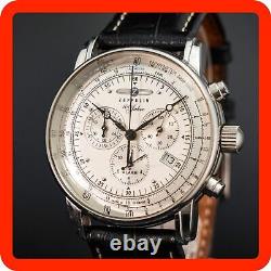 Zeppelin 7680-1 Montre chronographe commémorative du 100e anniversaire pour homme